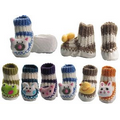 J. Ann Baby Crochet Knitted Slipper Sock